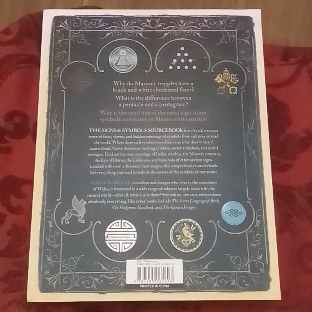 The Illustrated Signs & Symbols Sourcebook By Adele Nozedar, Metro Books - Picture 3 of 4